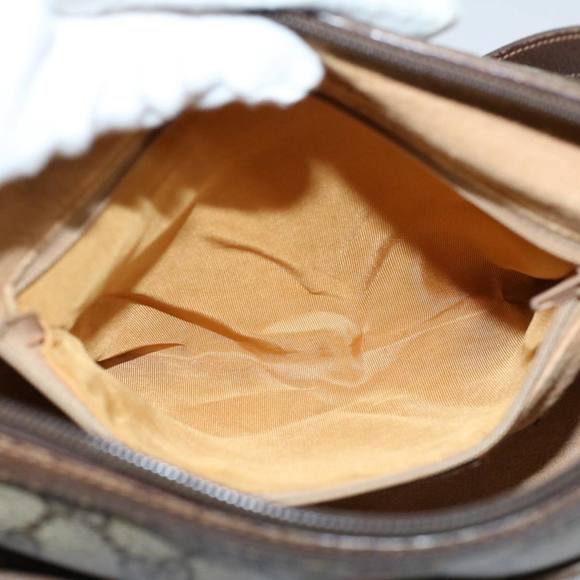 GUCCI GG Canvas Web Sherry Line Shoulder Bag Beige Red 89 02 032 Auth yk8711 - Picture 11 of 16